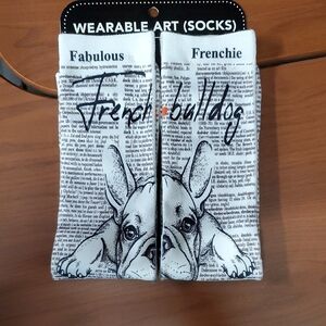 Bulldog Socks - White